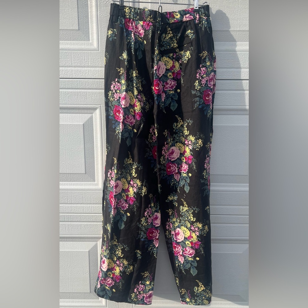 NWT MAEVE Anthropologie Avery Wide-Leg Trousers Size Small - Picture 4 of 5